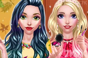 《女孩的秋季化妆》游戏截图1 《女孩的秋季化妆》游戏截图1