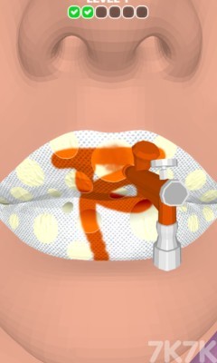 《美丽唇彩化妆》游戏截图2 《美丽唇彩化妆》游戏截图2