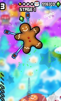 《见缝插刀圣诞无敌版》游戏截图1 《见缝插刀圣诞无敌版》游戏截图1