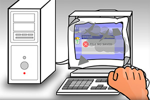 《狂砸电脑》游戏截图1 《狂砸电脑》游戏截图1