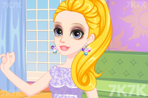 《喜爱紫服饰的女孩》游戏截图3 《喜爱紫服饰的女孩》游戏截图3