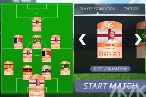 《国际足球赛》游戏截图1 《国际足球赛》游戏截图1