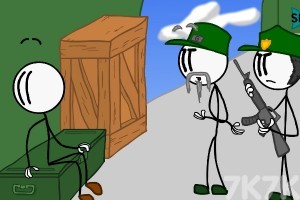 《火柴人飞艇救援H5》游戏截图2 《火柴人飞艇救援H5》游戏截图2