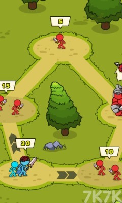 《火柴人的战斗》游戏截图1 《火柴人的战斗》游戏截图1