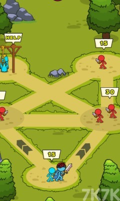 《火柴人的战斗》游戏截图4 《火柴人的战斗》游戏截图4