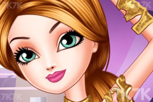 《霍莉的时尚发型》游戏截图2