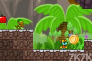 《恐龙兄弟冒险2》游戏截图2 《恐龙兄弟冒险2》游戏截图2