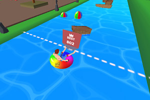 《水上极限滑梯》游戏截图1 《水上极限滑梯》游戏截图1