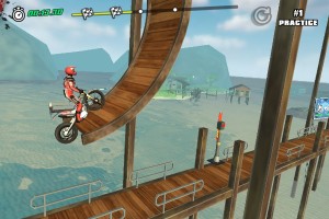 特技越野摩托手