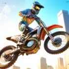 特技越野摩托手