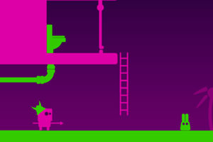 《长耳朵小绿怪H5版》游戏截图1 《长耳朵小绿怪H5版》游戏截图1