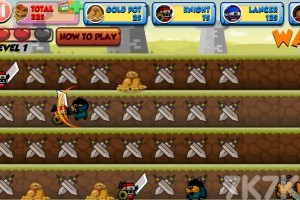 《骑士大战鼹鼠》游戏截图1 《骑士大战鼹鼠》游戏截图1