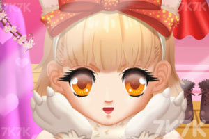 《猫女孩时尚装扮》游戏截图1 《猫女孩时尚装扮》游戏截图1