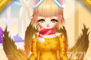 《猫女孩时尚装扮》游戏截图2 《猫女孩时尚装扮》游戏截图2