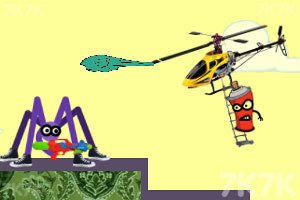 《爆炸蜘蛛》游戏截图1