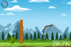 《射穿西瓜》游戏截图2 《射穿西瓜》游戏截图2