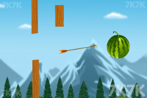 《射穿西瓜》游戏截图1 《射穿西瓜》游戏截图1