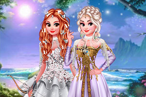 《梦幻森林的公主》游戏截图1 《梦幻森林的公主》游戏截图1