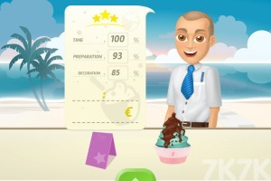 《沙滩冰淇淋小店》游戏截图2 《沙滩冰淇淋小店》游戏截图2