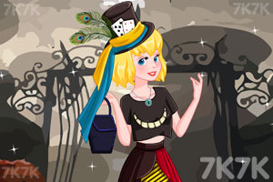 《爱丽丝的度假装扮》游戏截图2 《爱丽丝的度假装扮》游戏截图2