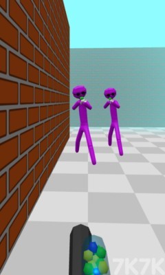 《橡皮人彩弹射击》游戏截图2 《橡皮人彩弹射击》游戏截图2