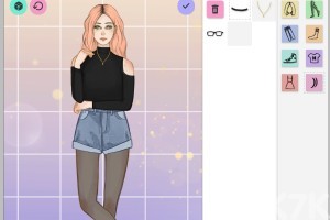 《时尚高冷女孩》游戏截图1 《时尚高冷女孩》游戏截图1