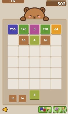 《水豚合并方块》游戏截图1 《水豚合并方块》游戏截图1