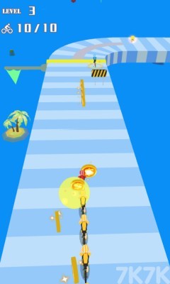 《疯狂的自行车赛》游戏截图1 《疯狂的自行车赛》游戏截图1