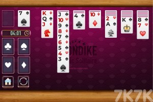 《克朗代克纸牌接龙》游戏截图4 《克朗代克纸牌接龙》游戏截图4