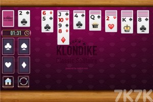 《克朗代克纸牌接龙》游戏截图3 《克朗代克纸牌接龙》游戏截图3