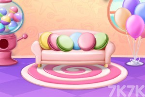 《可爱的棉花糖女孩》游戏截图1 《可爱的棉花糖女孩》游戏截图1