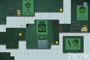 《僵尸兄弟大冒险》游戏截图1 《僵尸兄弟大冒险》游戏截图1