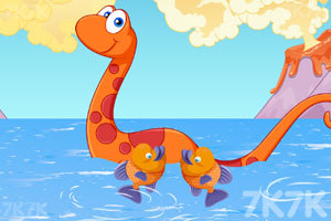 《公主照顾可爱小恐龙》游戏截图2 《公主照顾可爱小恐龙》游戏截图2