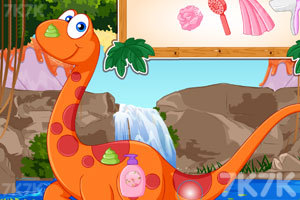 《公主照顾可爱小恐龙》游戏截图3 《公主照顾可爱小恐龙》游戏截图3