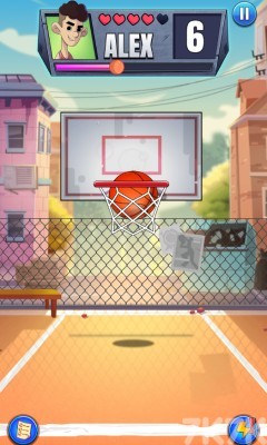《篮球英雄》游戏截图2 《篮球英雄》游戏截图2