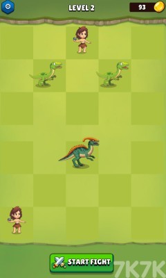 《恐龙合并战斗》游戏截图1