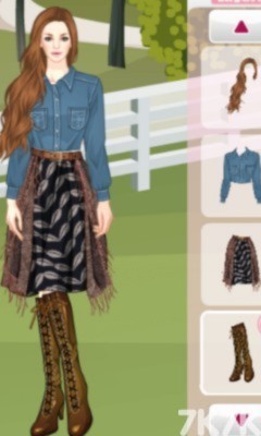《西部少女装》游戏截图4 《西部少女装》游戏截图4