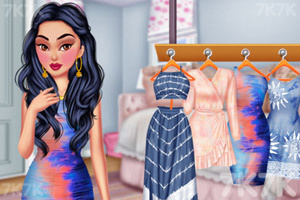 《姐妹的扎染时装》游戏截图2 《姐妹的扎染时装》游戏截图2