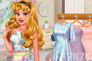 《姐妹的扎染时装》游戏截图3 《姐妹的扎染时装》游戏截图3