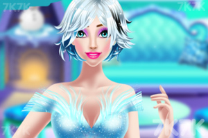 《冰公主的凌乱房间》游戏截图1 《冰公主的凌乱房间》游戏截图1