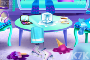 《冰公主的凌乱房间》游戏截图3 《冰公主的凌乱房间》游戏截图3