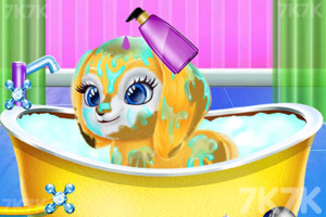 《宝贝的创意发型》游戏截图3 《宝贝的创意发型》游戏截图3