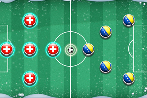 《冬季足球赛》游戏截图1 《冬季足球赛》游戏截图1
