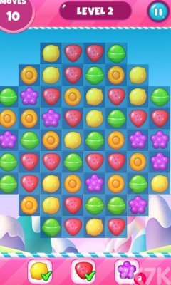 《糖果世界对对碰》游戏截图1 《糖果世界对对碰》游戏截图1