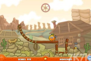 《拯救橙子牛仔冒险H5》游戏截图2 《拯救橙子牛仔冒险H5》游戏截图2