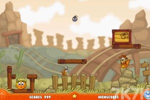 《拯救橙子牛仔冒险H5》游戏截图4 《拯救橙子牛仔冒险H5》游戏截图4