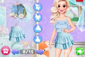 《双胞胎时尚比拼》游戏截图3 《双胞胎时尚比拼》游戏截图3