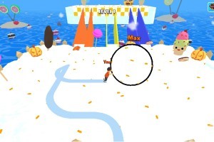 《推雪球》游戏截图2 《推雪球》游戏截图2