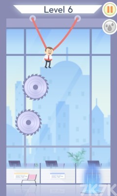 《割绳救老板》游戏截图1 《割绳救老板》游戏截图1