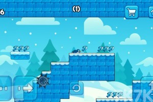 《滑行的企鹅》游戏截图3 《滑行的企鹅》游戏截图3